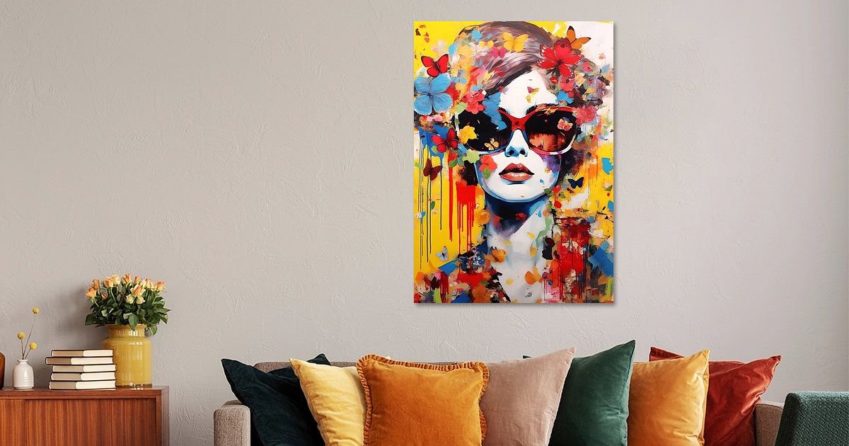 Popart Star By Rosa Piazza